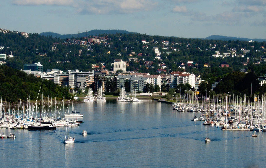 Yachthafen vor Oslo