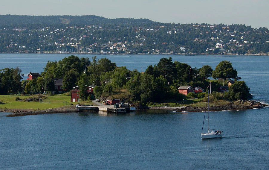 Color Magic von Kiel nach Oslo - Vorgelagerte Insel