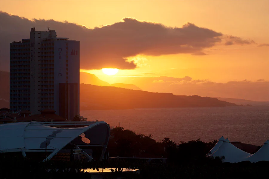 Urlaub auf Teneriffa 2012 - Fotoreise - Sonnenuntergang