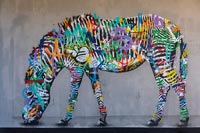 zebra-painting